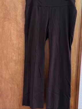 Karen Kane Black Straight-Leg Dress Pants